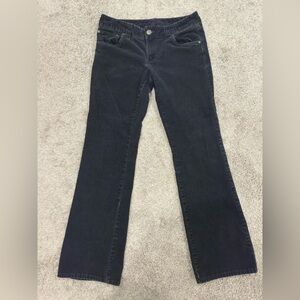 Tommy Hilfiger Black Corduroy Bootcut Jeans | Women’s Size 8